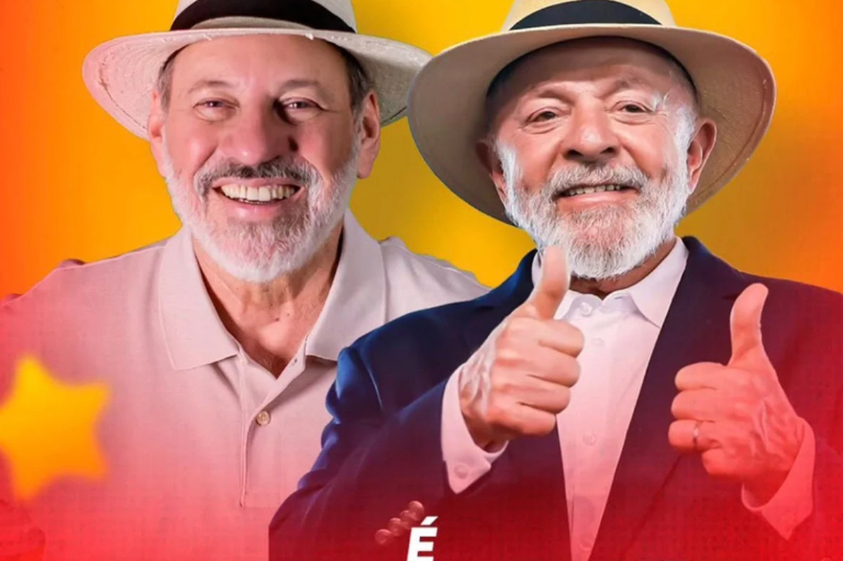 Registro visual da relação política entre Lula e Delúbio